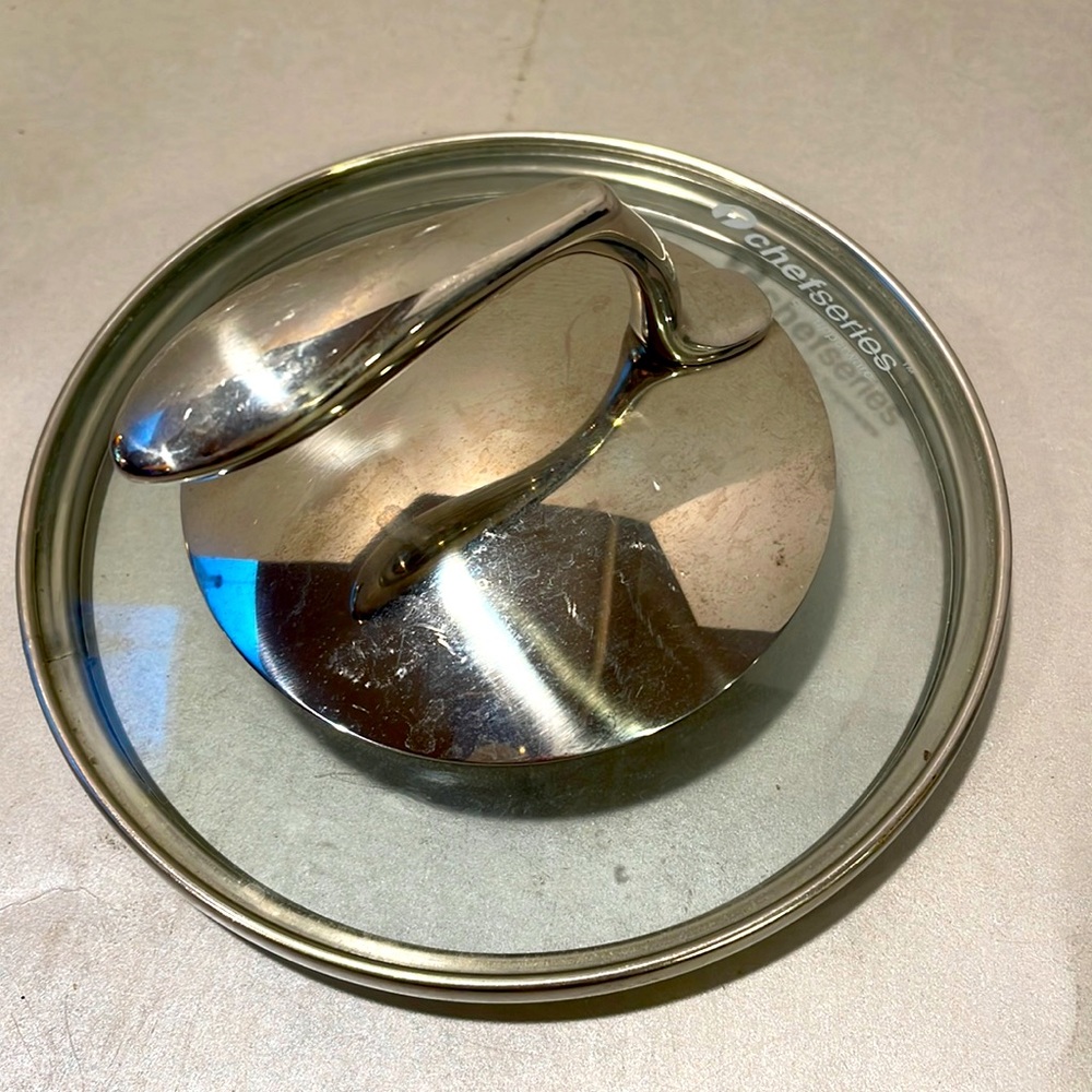Chef Series glass saucepan lid